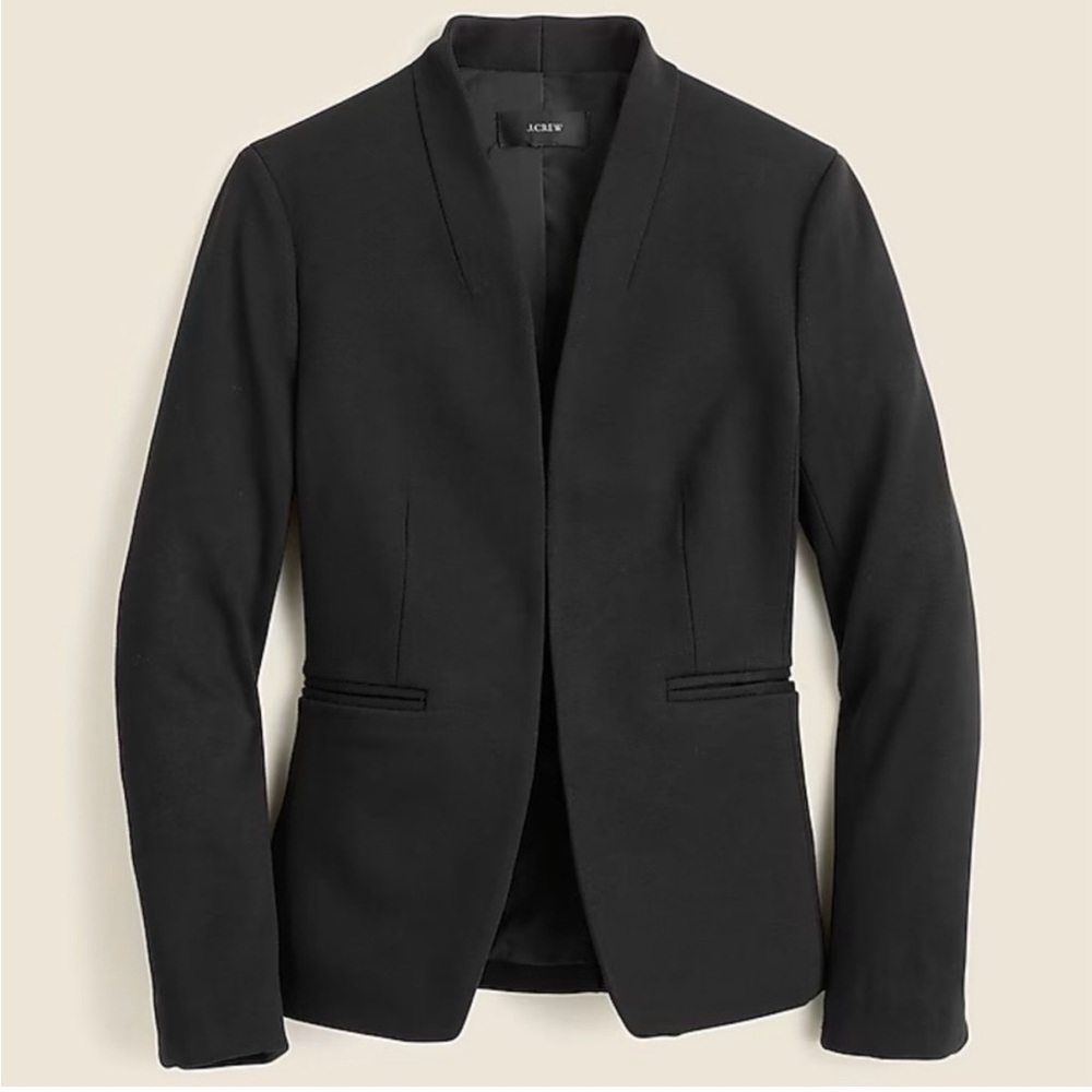 J. Crew Classic Black Suit Jacket